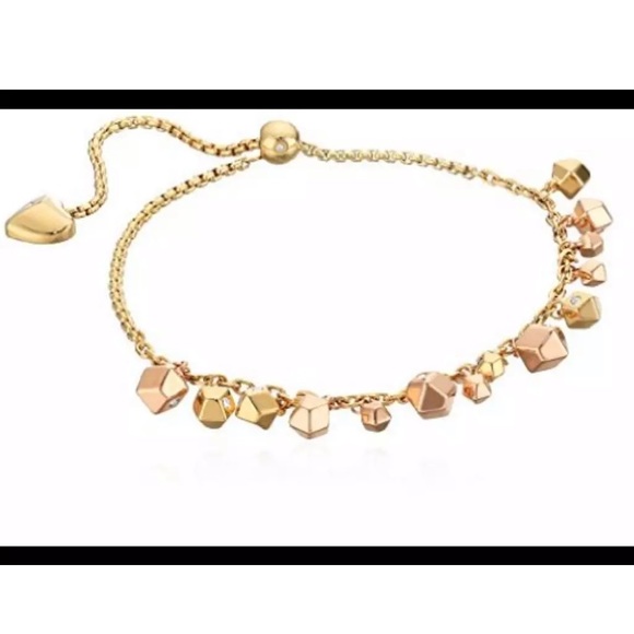 MICHAEL KORS Tailored 2-Tone Rose Gold Bracelet new in box - Picture 3 of 6